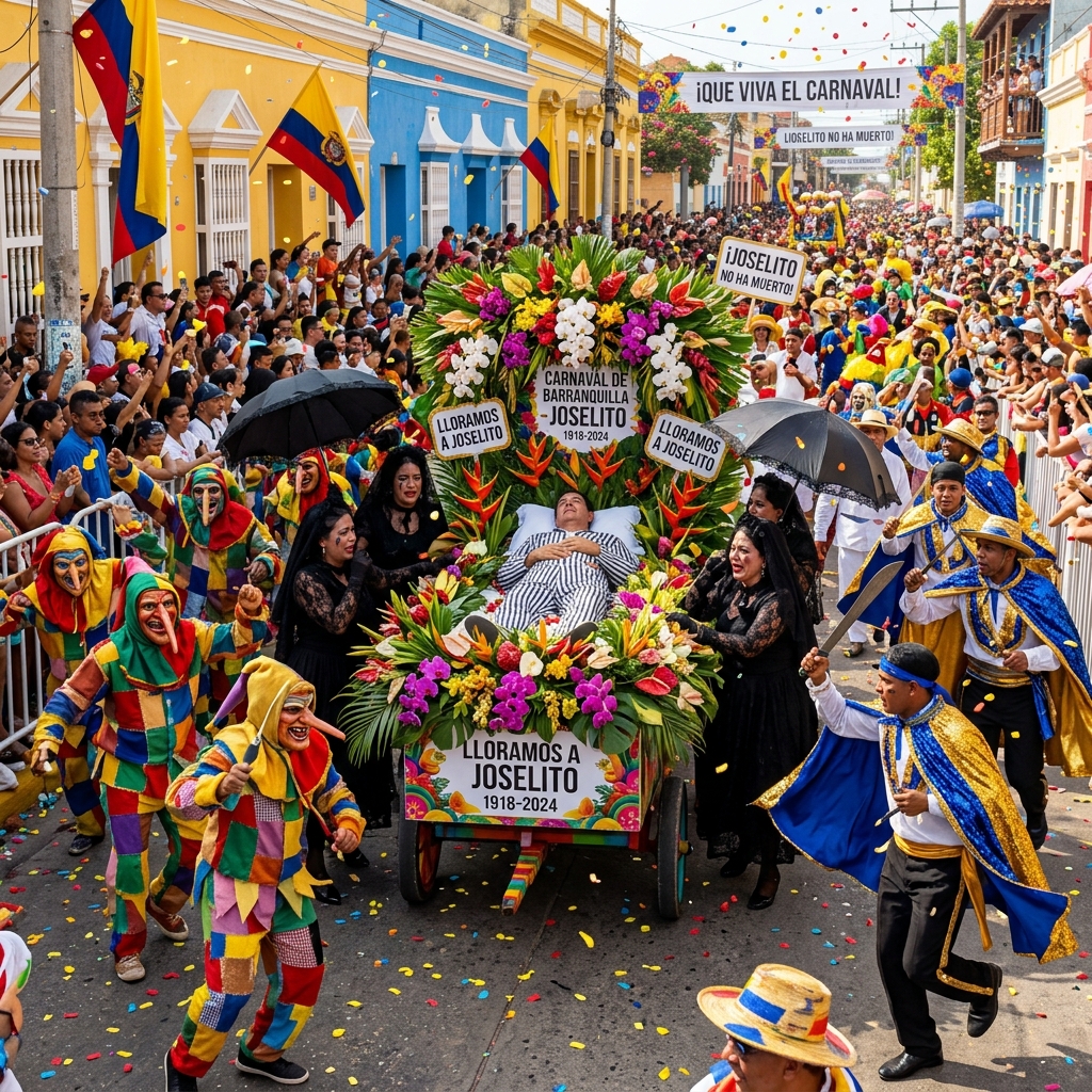 Desfile Joselito Carnaval de Barranquilla